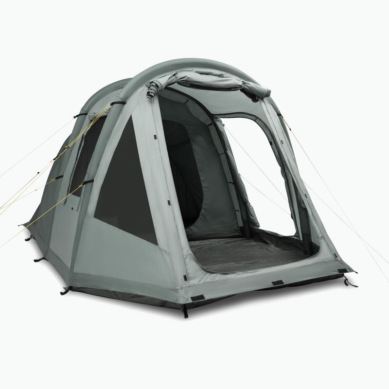 Cort de camping gonflabil pentru 4 persoane KADVA AIRcamp 4.4 verde 6