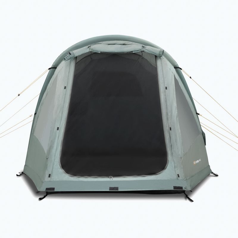 Cort de camping gonflabil pentru 4 persoane KADVA AIRcamp 4.4 verde 12
