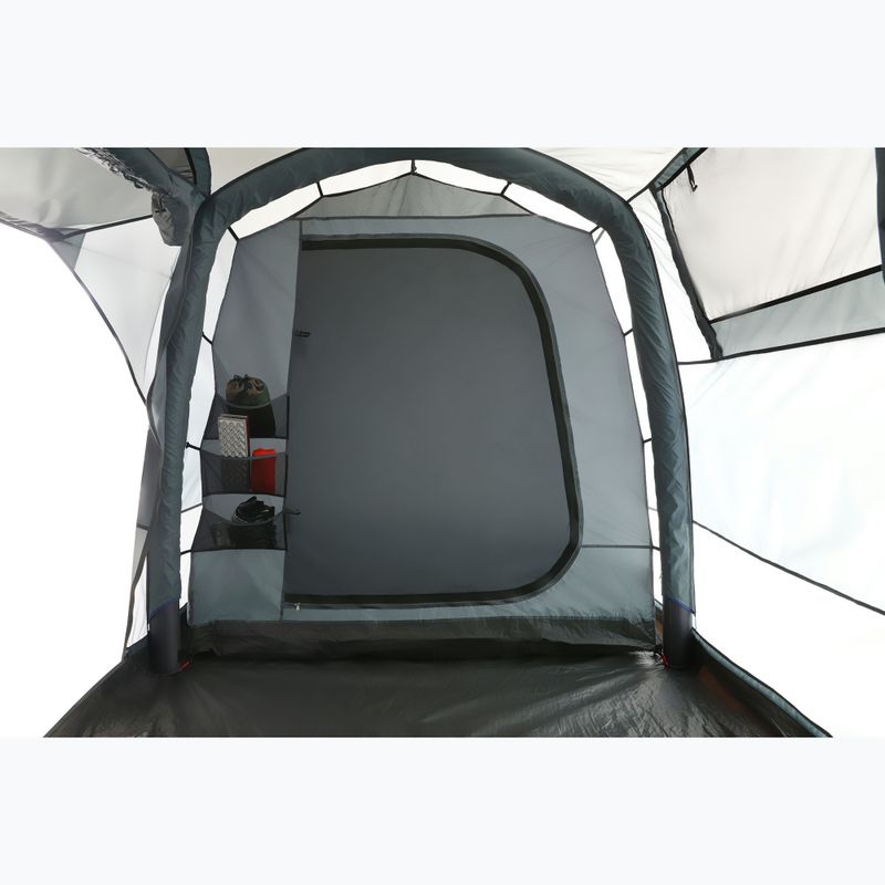 Cort de camping gonflabil pentru 6 persoane KADVA AIRcamp 6.33 verde 11