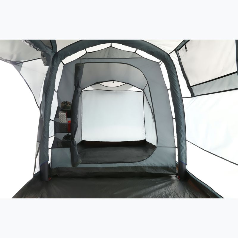 Cort de camping gonflabil pentru 6 persoane KADVA AIRcamp 6.33 verde 12