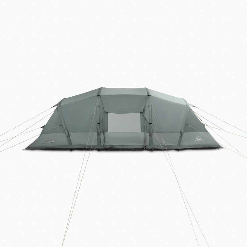 Cort de camping gonflabil pentru 8 persoane KADVA AIRcamp 8.44 verde 2
