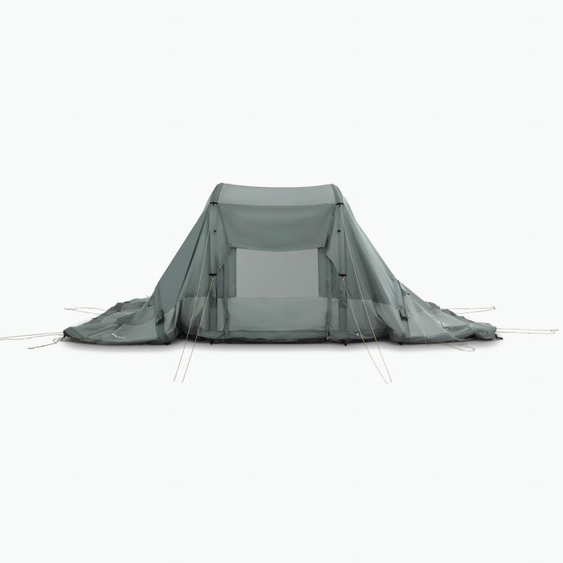 Cort de camping gonflabil pentru 8 persoane KADVA AIRcamp 8.44 verde 22