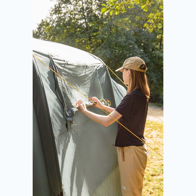 Cort de camping gonflabil pentru 8 persoane KADVA AIRcamp 8.44 verde 31
