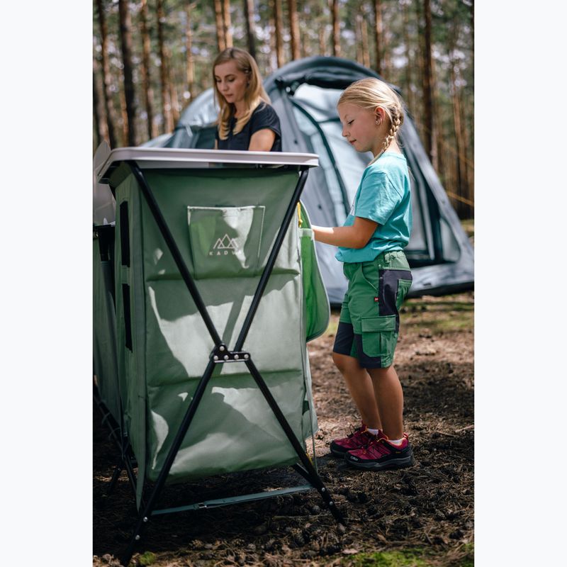 Dulap turistic KADVA CAMPshelf 13 verde 5