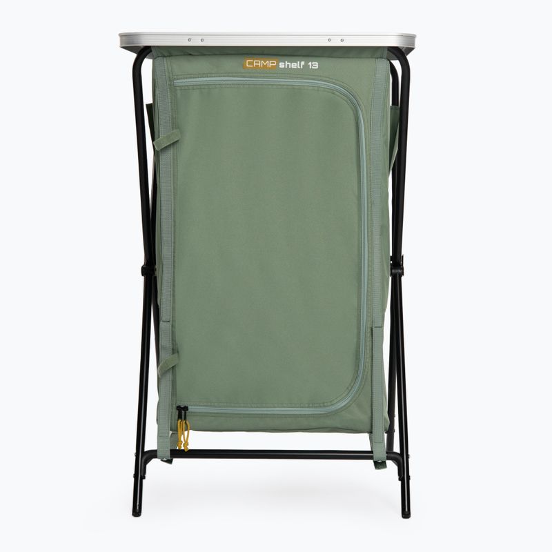 Dulap turistic KADVA CAMPshelf 13 verde 2