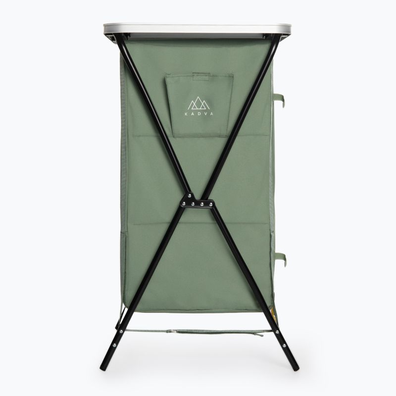 Dulap turistic KADVA CAMPshelf 13 verde 3