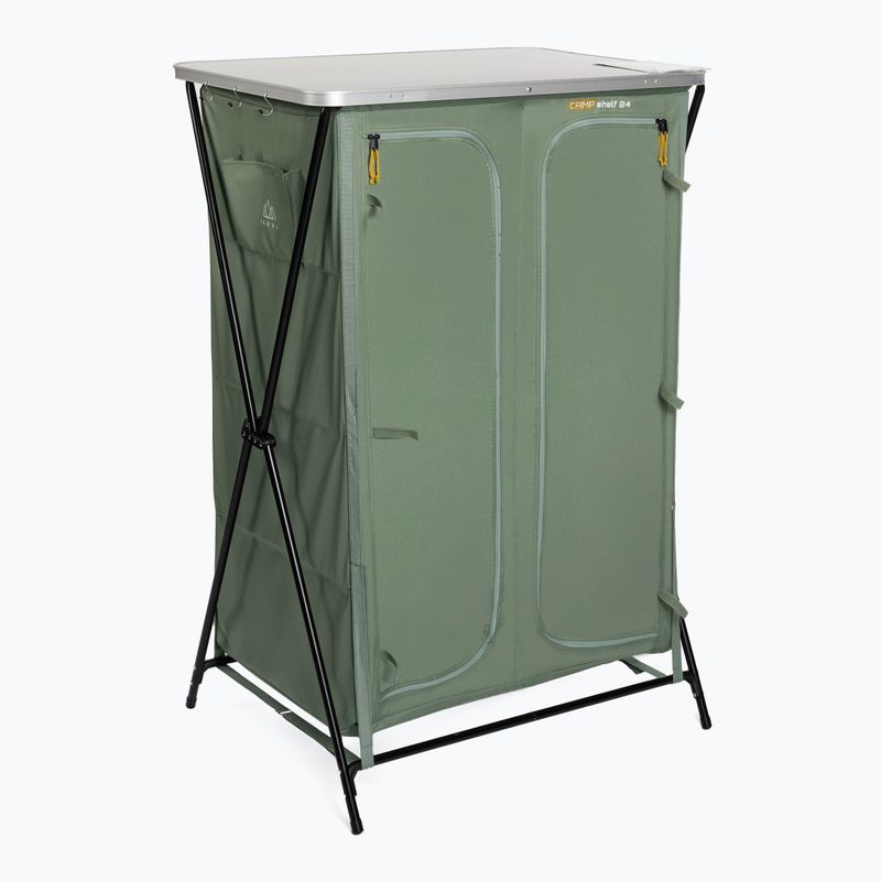 Dulap turistic KADVA CAMPshelf 24 verde