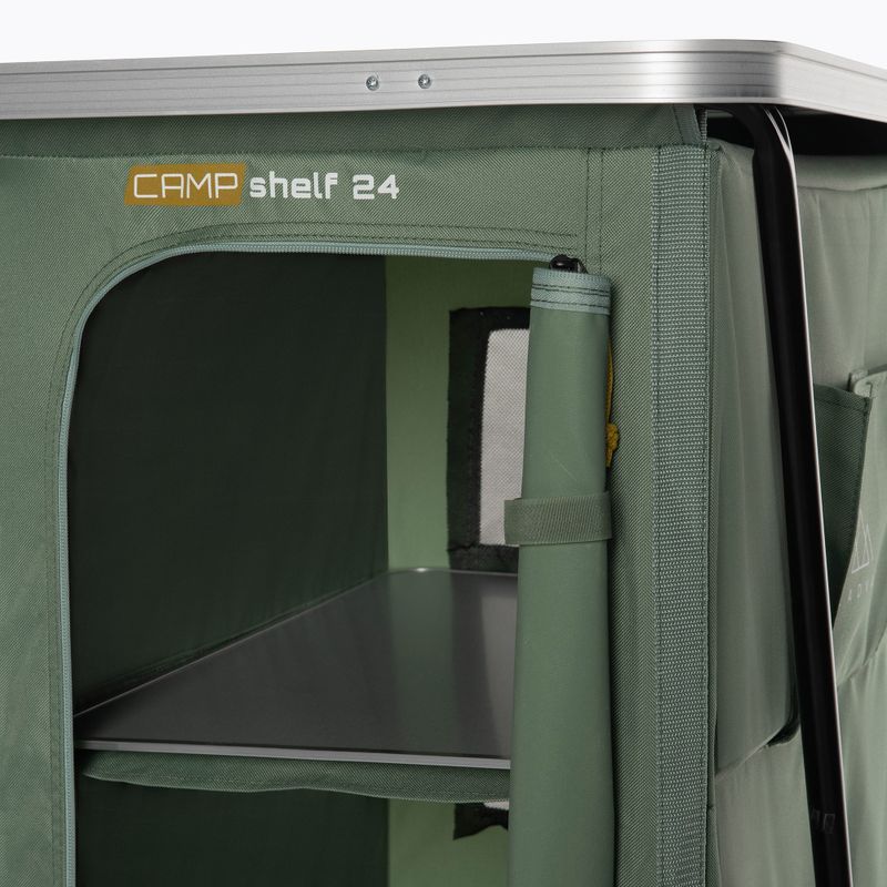 Dulap turistic KADVA CAMPshelf 24 verde 10