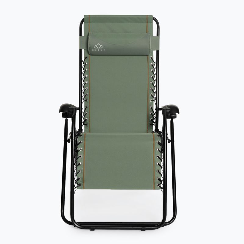 Scaun turistic / șezlong KADVA CAMPchair 2.0 verde 3