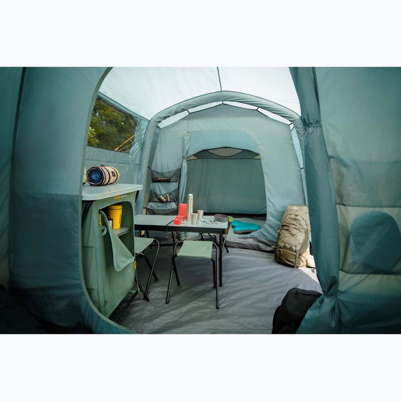 Masă pliantă turistică KADVA CAMPtable mare pentru 4-6 persoane, gri 4