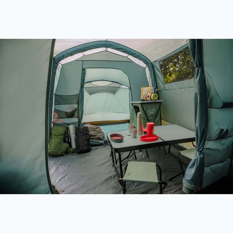 Masă pliantă turistică KADVA CAMPtable mare pentru 4-6 persoane, gri 14