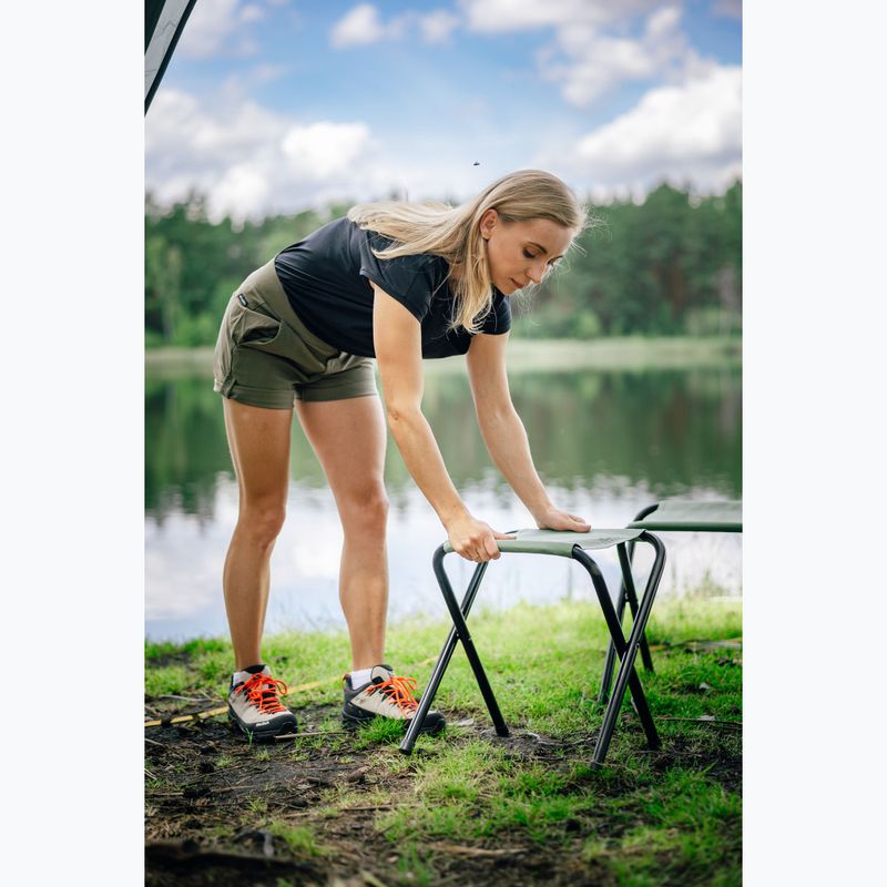 Masă pliabilă de camping + scaune KADVA CAMPtable set pentru 4-6 persoane gri 6