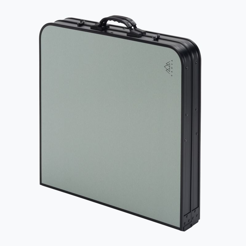 Masă pliabilă de camping + scaune KADVA CAMPtable set pentru 4-6 persoane gri 18