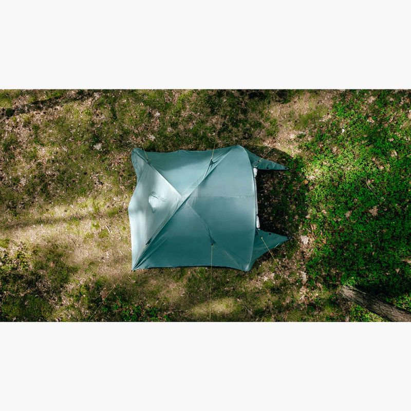 Cort de camping pentru 3 persoane KADVA CAMPdome 3 verde 5