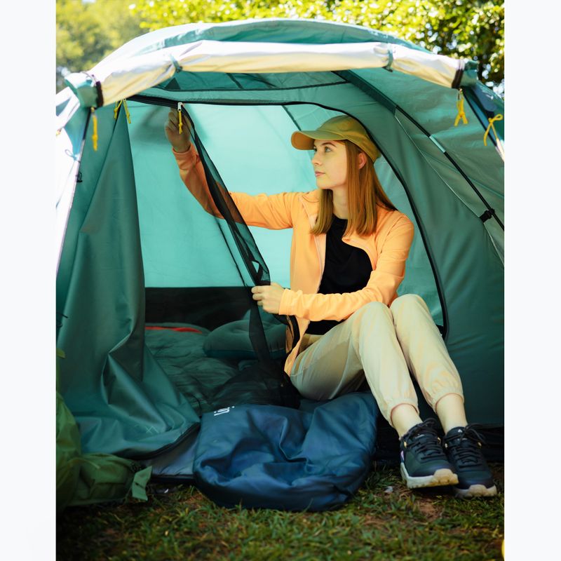 Cort de camping pentru 3 persoane KADVA CAMPdome 3 verde 26