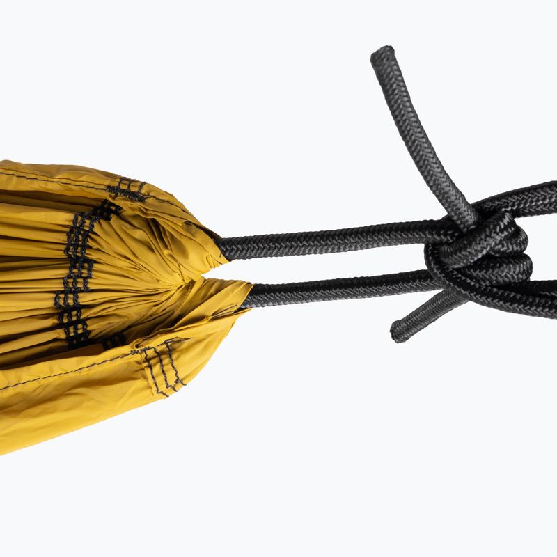 Hamac turistic KADVA Sailo Hammock ultra ușor galben 5