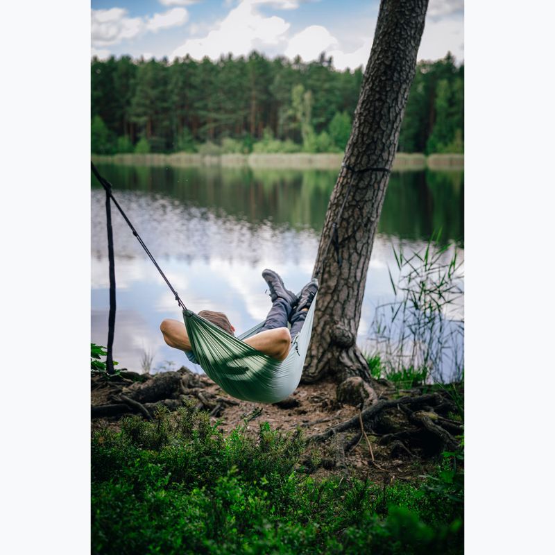 Hamac turistic KADVA Sailo Hammock ultraușor verde 3