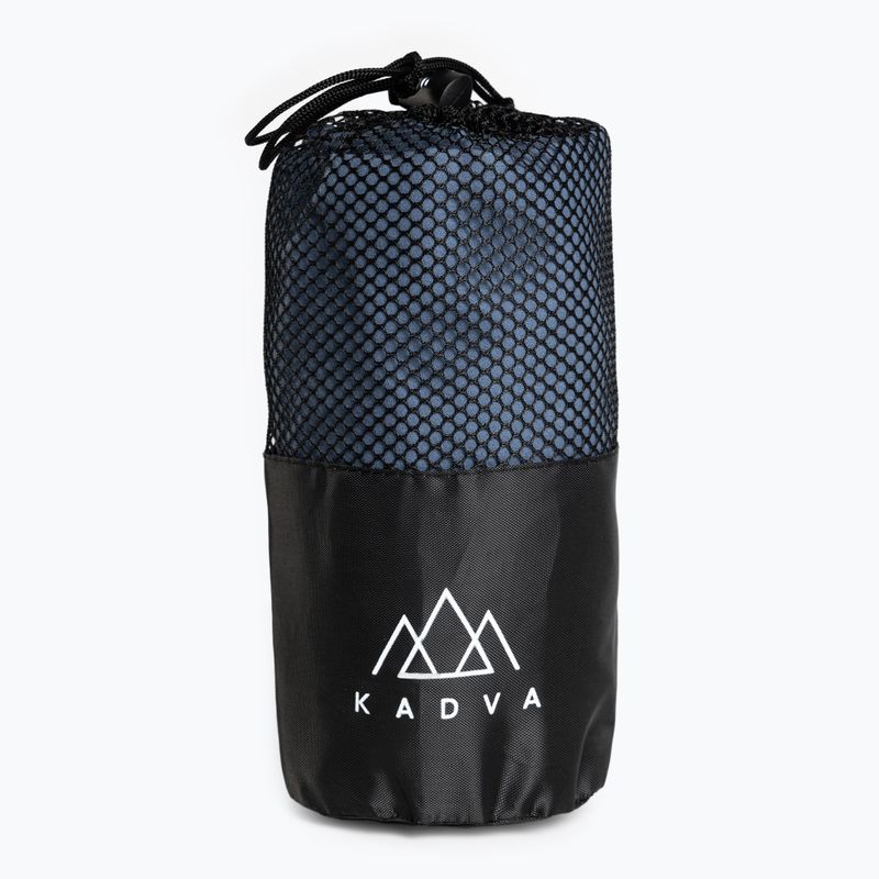Prosop cu uscare rapidă KADVA Tuala M 80x60 cm albastru închis 6