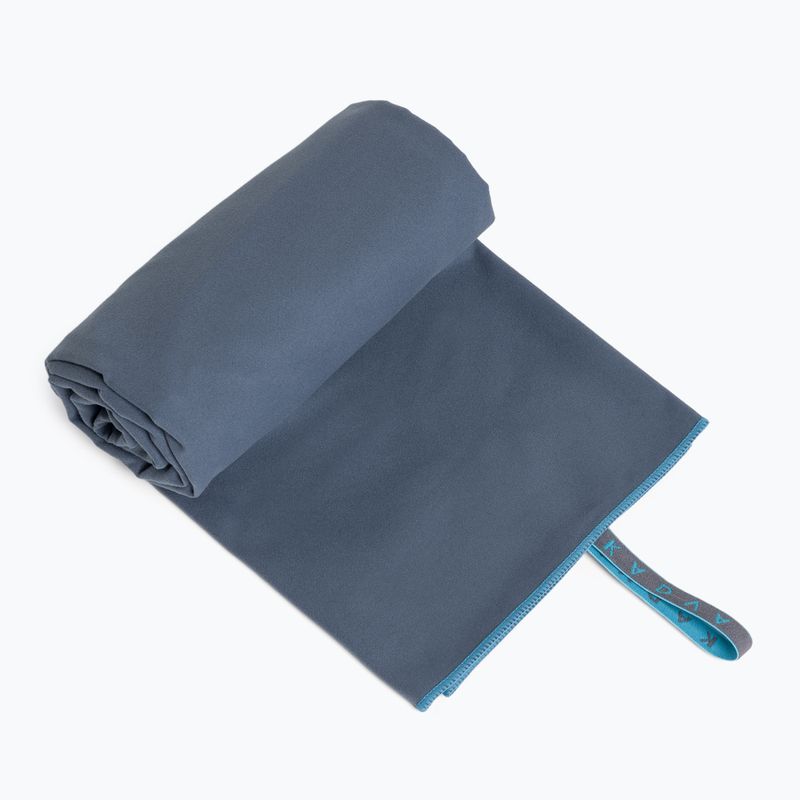 Prosop cu uscare rapidă KADVA Tuala L 130x80 cm albastru închis 2
