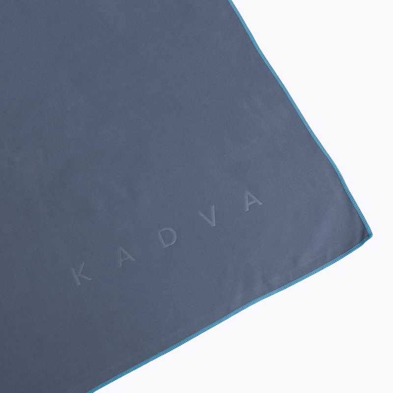Prosop cu uscare rapidă KADVA Tuala XL 175x110 cm albastru închis 4