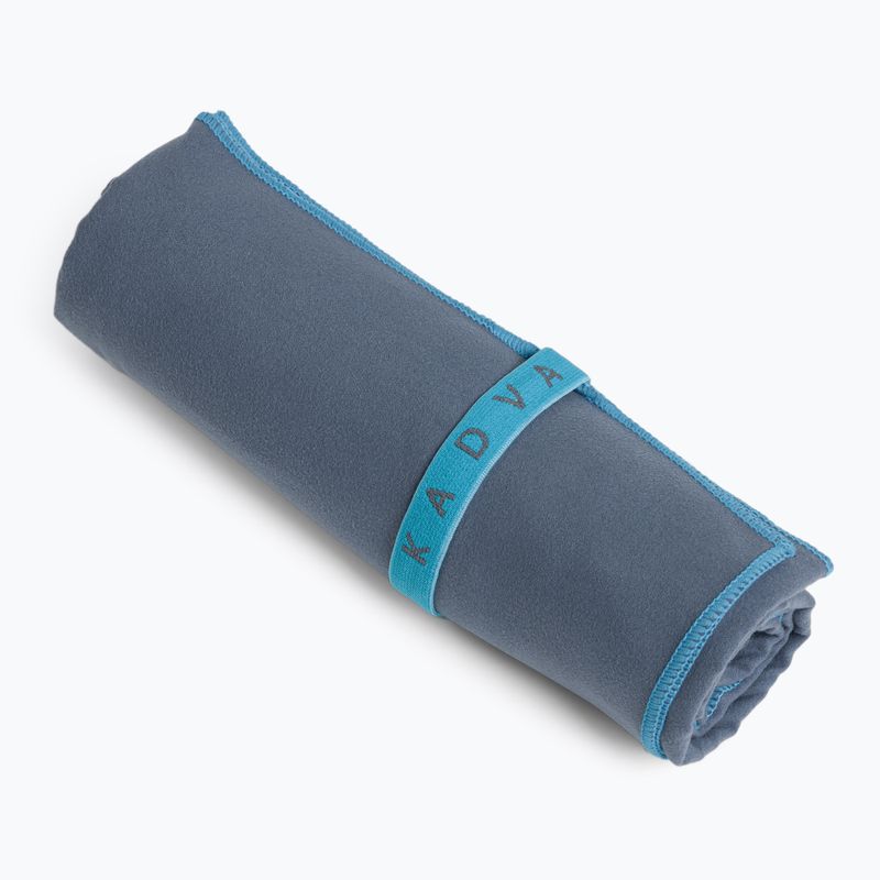 Prosop cu uscare rapidă KADVA Tuala XL 175x110 cm albastru închis 5