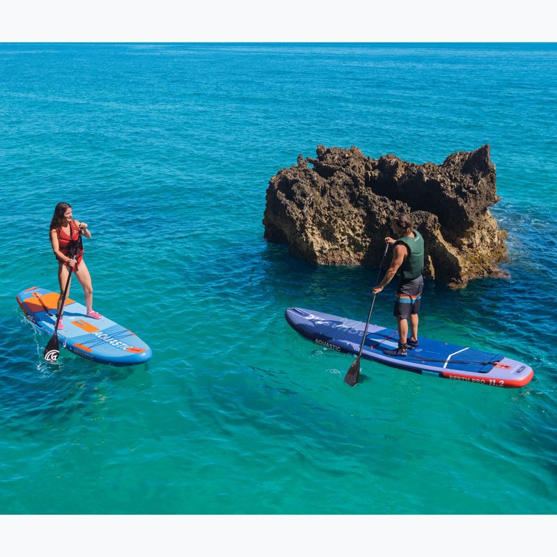 Placă  SUP AQUASTIC Perth Pro 11'2" allround albastru închis 21