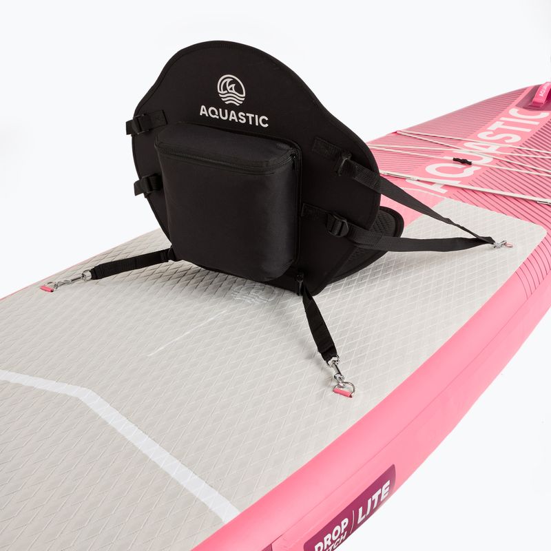 Placă SUP AQUASTIC Perth Pro 11'2" all-round pink 15