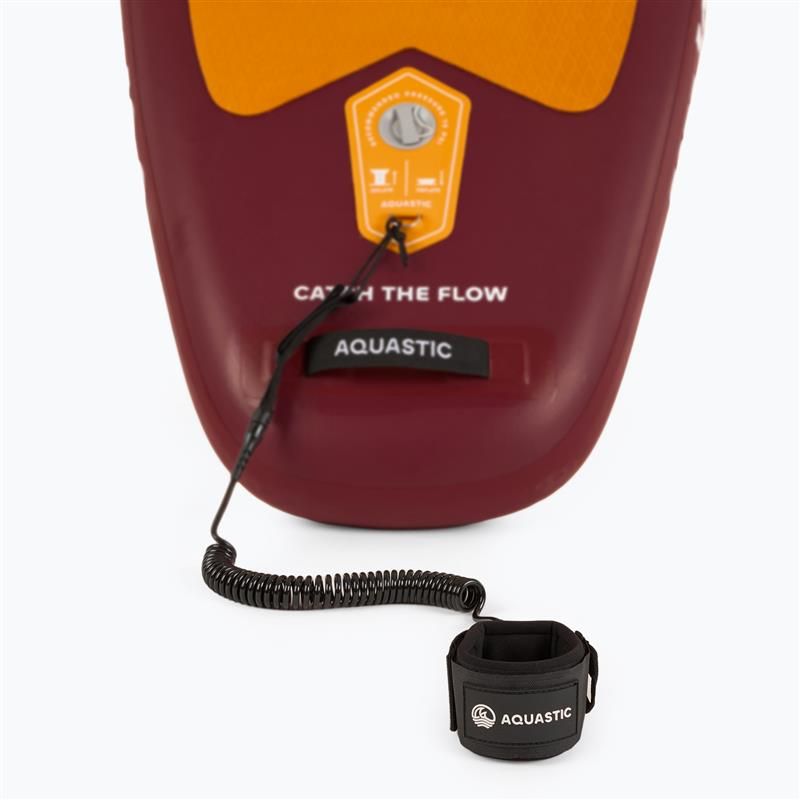 Set placă SUP gonflabilă AQUASTIC This 12'0" orange 10