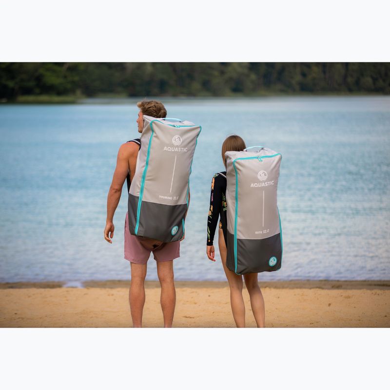 Placă SUP AQUASTIC Este 12'0" portocaliu 24