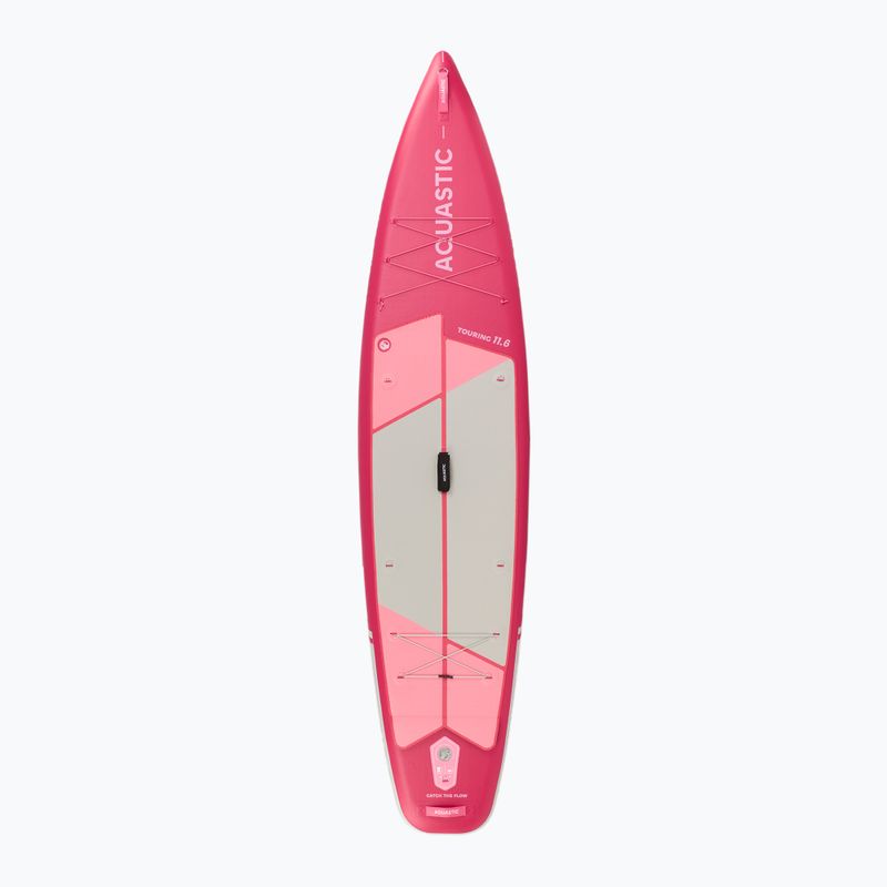 Set placă SUP gonflabilă AQUASTIC Touring 11'6" pink 3