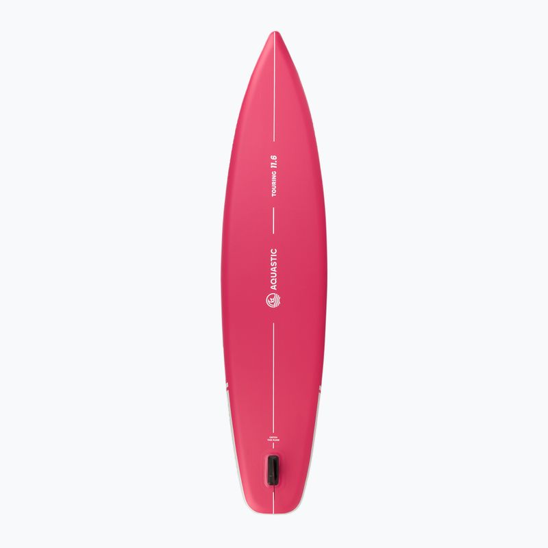 Set placă SUP gonflabilă AQUASTIC Touring 11'6" pink 4