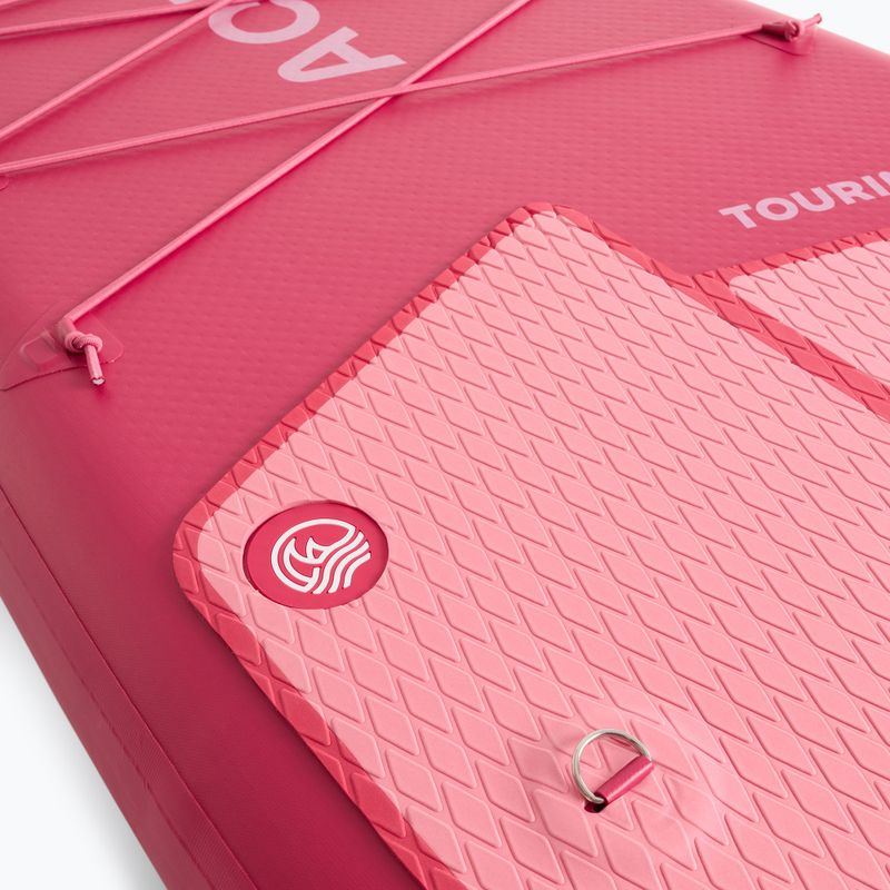 Set placă SUP gonflabilă AQUASTIC Touring 11'6" pink 8