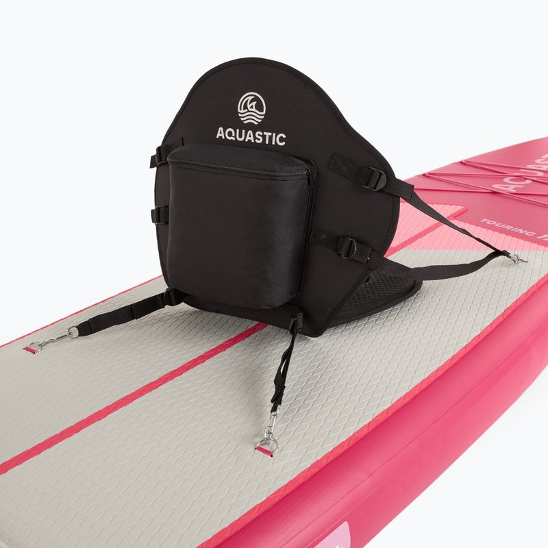 Set placă SUP gonflabilă AQUASTIC Touring 11'6" pink 15