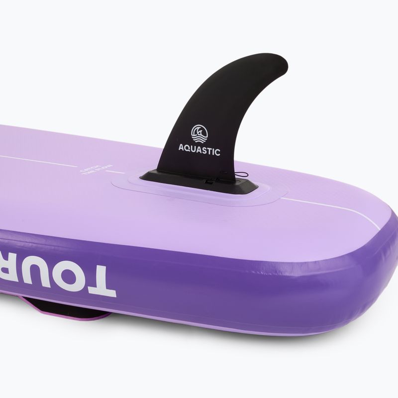 Set placă SUP gonflabilă AQUASTIC Touring 11'6" purple 15