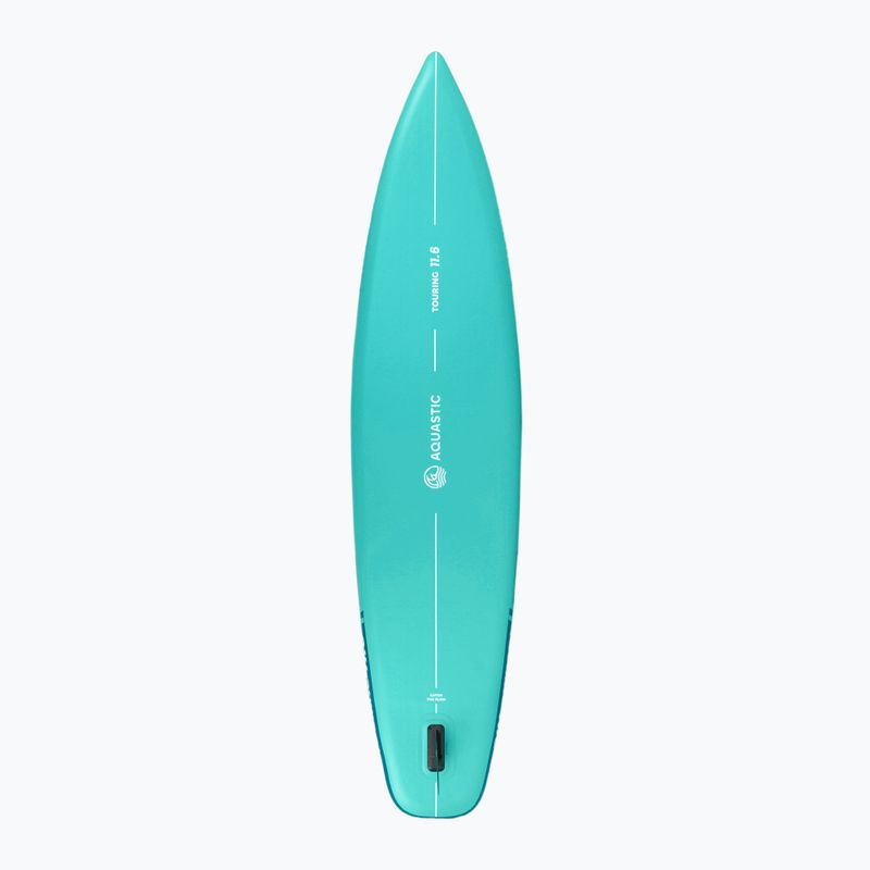 Set placă SUP gonflabilă AQUASTIC Touring 11'6" green 4