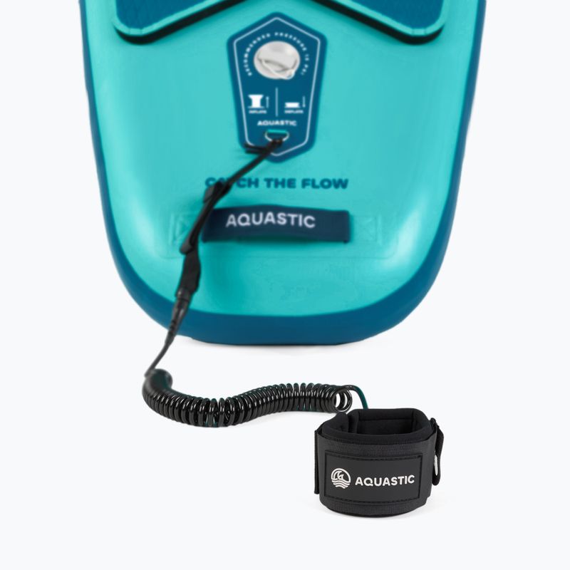 Set placă SUP gonflabilă AQUASTIC Touring 11'6" green 10