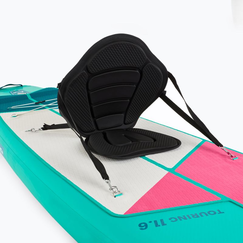 Placă SUP AQUASTIC Touring 11'6" verde 11