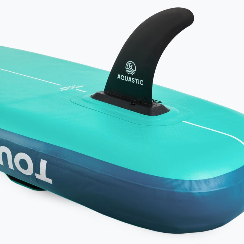 Set placă SUP gonflabilă AQUASTIC Touring 11'6" green 14