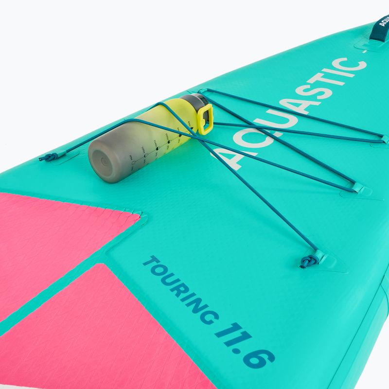 Placă SUP AQUASTIC Touring 11'6" verde 15