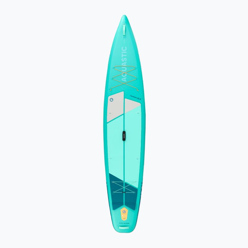 Placă SUP AQUASTIC Touring 12'6" verde 2
