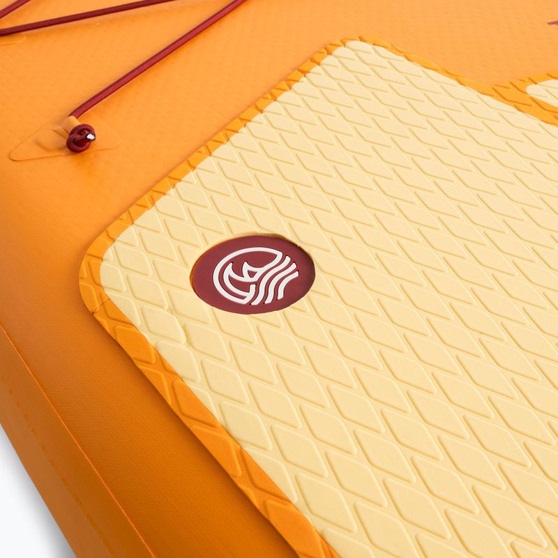 Placă SUP AQUASTIC Touring 12'6" portocaliu 7