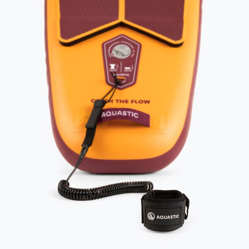 Placă SUP AQUASTIC Touring 12'6" portocaliu 9