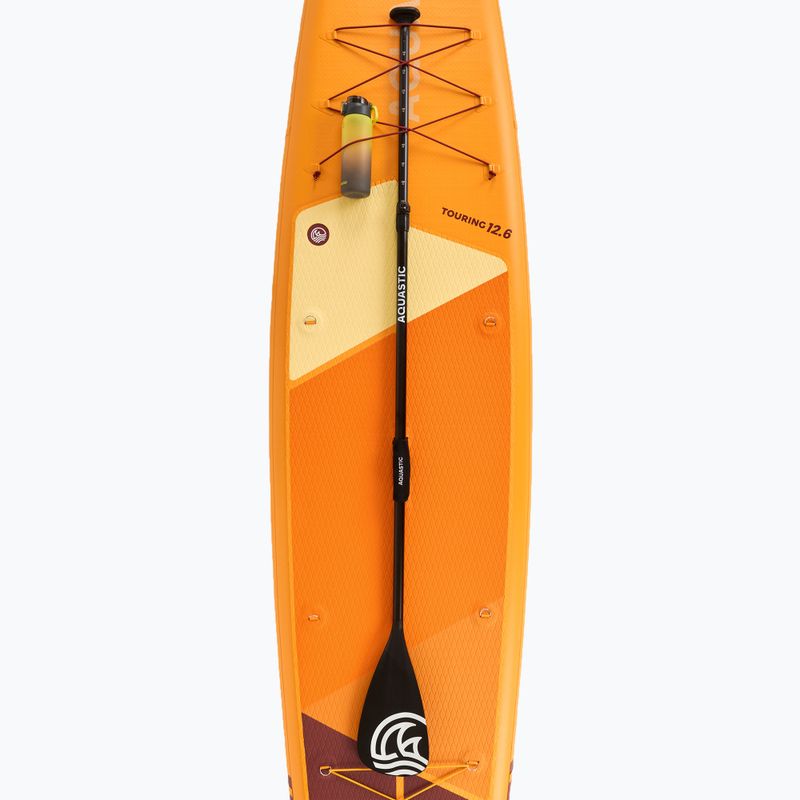 Placă SUP AQUASTIC Touring 12'6" portocaliu 18