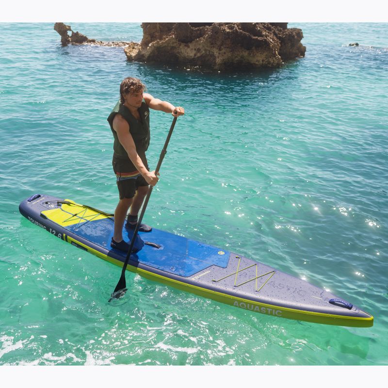 Placă SUP AQUASTIC Touring 12'6" dark blue 25