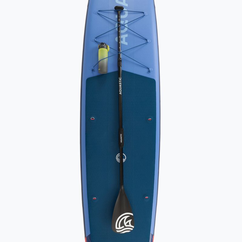 Set placă SUP gonflabilă AQUASTIC Touring Pro 14'0" dark blue 10