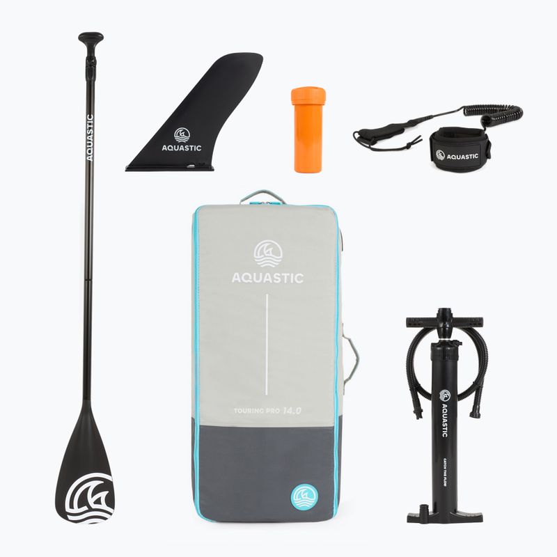 Placă SUP AQUASTIC Touring Pro 14'0" albastru închis 17