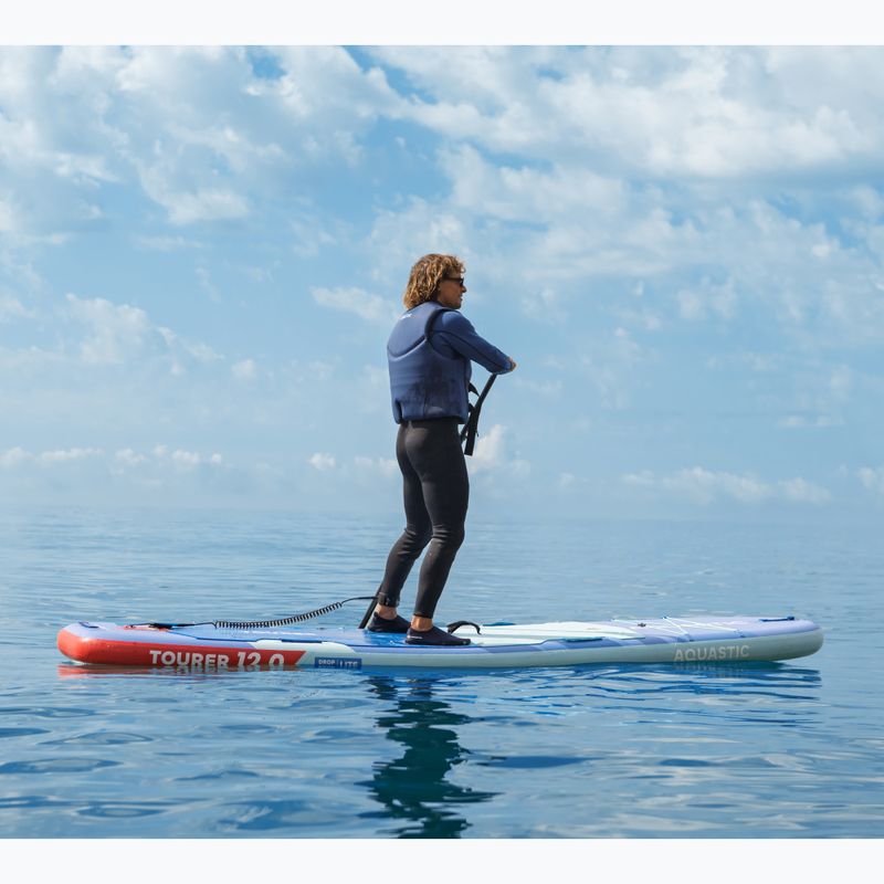 Set placă SUP gonflabilă AQUASTIC Tourer 12'0" 2-os blue 24