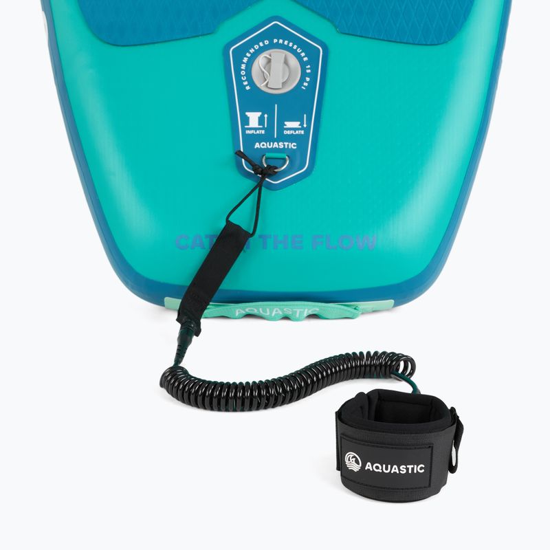Set placă SUP gonflabilă AQUASTIC Vista 11'2" green 13