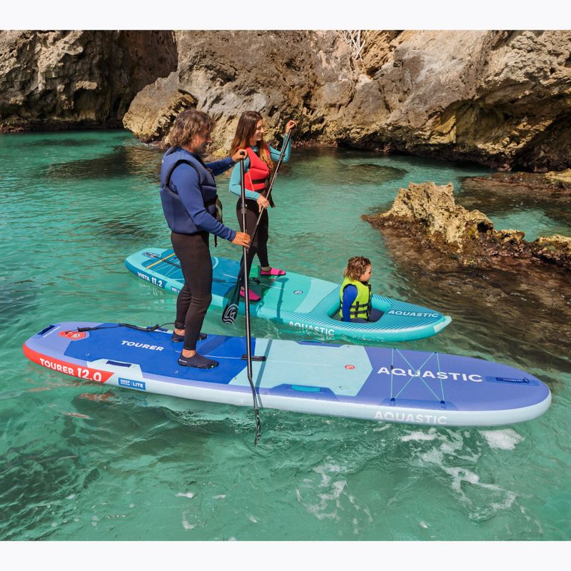 Placă SUP AQUASTIC Vista 11'2" verde 25