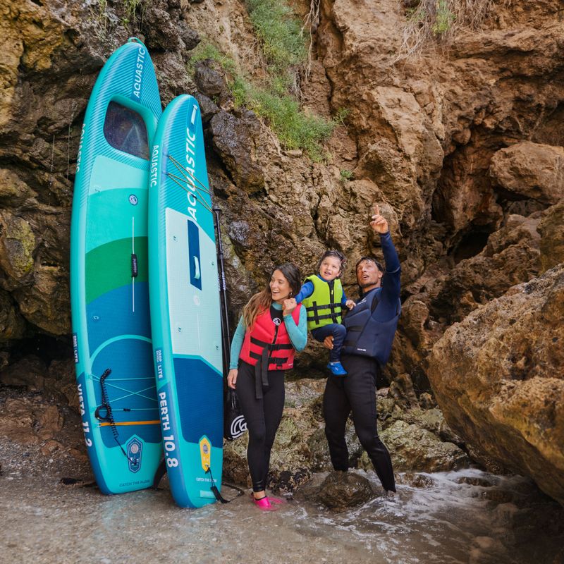 Placă SUP AQUASTIC Vista 11'2" verde 27